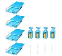 GREOHNMPAW Lot de 12 Plateaux Empilables pour Peinture Diamant avec Couvercles Trabricks, Kits d'art de Peinture Diamant pour Adultes pour Loisirs Créatifs D
