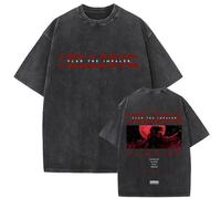 GREOPE Hell-Sing T-Shirt Homme Casual Anime Imprimé T-Shirt Unisexe Mode Casual Top Comic Dessin Animé Noir A, 03, M