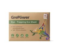 GrePower Feuilles anti-transfert de couleur pour lessives mixtes, 40 feuilles