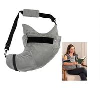gresonic Oreiller de Positionnement Post-opératoire pour Épaule - Coussin avec Sangles de Fixation, Récupération après Chirurgie de la Coiffe des Rotateurs, Soutien Confortable pour Dormir
