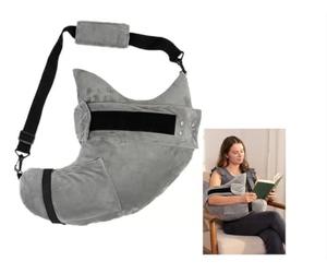 gresonic Oreiller de Positionnement Post-opératoire pour Épaule - Coussin avec Sangles de Fixation, Récupération après Chirurgie de la Coiffe des Rotateurs, Soutien Confortable pour Dormir