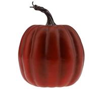 Gresorth Artificiels Rouge Citrouilles Mousse Faux pour Cas Halloween Action de grâce Rustic Tableautop Pièce maîtresse Mantel Cuisine Decor - 1 PCS
