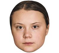 Greta Thunberg (Serious) Masques de celebrites