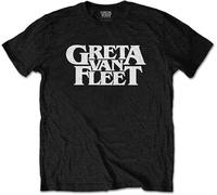 Greta Van Fleet 'Logo' (Black) T-Shirt (Medium)