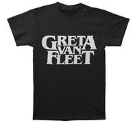 Greta Van Fleet T-shirt de science-fiction pour homme Noir, noir, Taille L