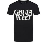 Greta Van Fleet T-Shirt Logo Homme Noir - Taille L Noir G