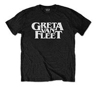 Greta Van Fleet - T-Shirt # Xl Unisex Black # Logo