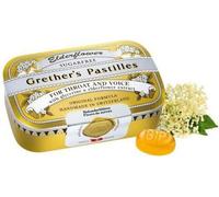 Grethers Elderflower pastilles sans sucre 110 g