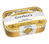 Grether's Elderflower Pastilles Sureau-Jus Fruits Sans Sucre 110g