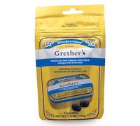 Grethers Pastilles de cassis Pochette de voyage