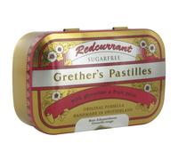 Grether's Redcurrant Pastilles Avec Glycérine Et Jus De Fruit Sans Sucre 110g