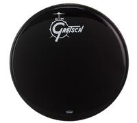 Gretsch Drums "Gretsch Drums 20"" Bass Drum Head Black/Logo"