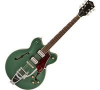Gretsch G2622T Streamliner LRL Steel Olive Guitare semi-acoustique