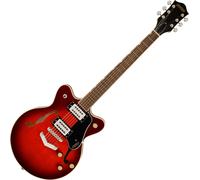 Gretsch G2655 Streamliner CB Jr. DC LRL Claret Burst Guitare semi-acoustique