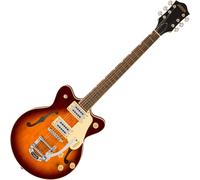 Gretsch G2655T Streamliner CB Jr. DC LRL Forge Glow Guitare semi-acoustique