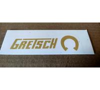 GRETSCH GOLD HEADSTOCK LOGO TETE DE GUITARE GRETSCH DORE