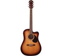 Gretsch Prelude™ D100CE Cuirassé Électroacoustique, Sunburst. Guitare idéale pour débutants