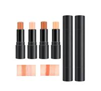 GRETY 4 couleurs Kit de maquillage Contouring Stick Crème Contouring Palette de Maquillage pour Débutants Nez-Bronzer Stick Contour liquide Visage Highlighter Maquillage
