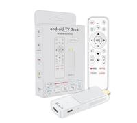 GREVA Android TV Stick 4K Ultra HD - Appareil de Streaming, 2026 Dernier Android 14.0 TV Stick Box 2 Go 16 Go HDR/AV1/2,4G/5G WiFi/BT 5.0, Lecteur Multimédia en Streaming Intelligent avec Télécommande