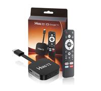 GREVA TV Stick Android 4K Ultra HD Streaming Appareil Dernier Android 14.0 TV Stick Box 2GB 16GB T2 - Black
