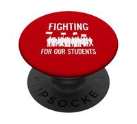 Grève des Enseignants de Los Angeles pour Protester Contre Le syndicat des Enseignants de Los Angeles PopSockets PopGrip Adhésif