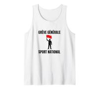 Grève Générale Sport - Humour Manif Idée Gauche Syndicaliste Débardeur