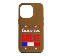 Grève Syndicat Négociation Patron Manifestation France Coque pour iPhone 13 Pro