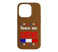 Grève Syndicat Négociation Patron Manifestation France Coque pour iPhone 14 Pro
