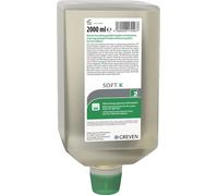 GREVEN Lotion nettoyante pour tout le corps ® SOFT K 2 l bouteille Vario Sali...