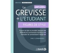Grevisse de l'étudiant - Figures de style Emily Lombardero (Auteur)