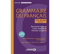 Grevisse FLE A1-A2 Grammaire du français Niveau débutant - Jean-Christophe Pellat - De Boeck Supérieur - broché - Méthode de langue