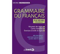 Grevisse FLE B1-B2 grammaire du français Intermédiaire - Inès Sfar Noblat - De Boeck Supérieur - broché - Méthode de langue
