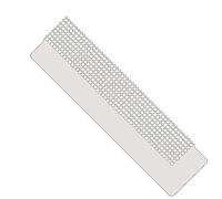 Grevosea Règle de peinture diamant 5D avec 50 grilles - En acier inoxydable - Outils de peinture à points - Pour perçage rond, complet et partiel - Point de croix (16 cm, 300 trous)