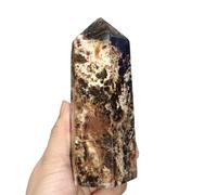 Grey ?Column Crystal Home Office Decoration Gift Ornament Home Decor(Size:700-800g)