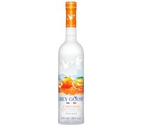 GREY GOOSE L’Orange, 40% vol., 70 cl/700 ml, Vodka premium aromatisée à l’orange, fabriquée en France à partir de vodka GREY GOOSE et d’essence naturelle d’oranges de Floride