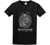 Grey Heavens Omnium Gatherum Vintage Men's Fashion T-Shirt Casual Tees Clothing Black L