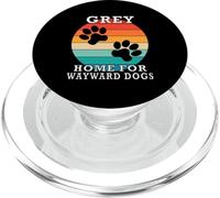 Grey Home for Wayward Dogs Nom de Famille PopSockets PopGrip pour MagSafe