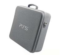 (grey) ps5 Storage Bag Large capacity One Shoulder handbag game console bag Hard case anti-fall material