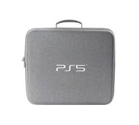 (grey)PS5 Travel Case - PS5 Console Storage Bag Travel Tote EVA Hard Case Anti-fall Material