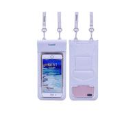 (Grey)Tteoobl 30m Underwater Mobile Phone Waterproof Bag, Size: Small