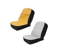 (grey)Waterproof for JOHN DEERE Seat Cover Lawn Ride on Mower Tractor up to 15"