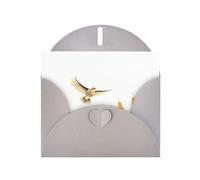 Grey YYHWHJDE Skylarks Fly over the wheat fields Prints Carte de vœux 15,2 x 10,2 cm - Design tendance et unique pour diverses occasions