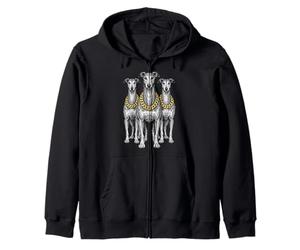 Greyhound Italian Greyhound Iggy Rap Old School Rétro Rétro Sweat à Capuche