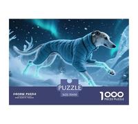 Greyhound1000 Pièces PuzzleChien Contes Magiques, Adultes/Enfants, Puzzle Qualité Supérieure, Fantaisie, Décoration, Cadeau 70x50cm/1000pcs