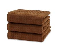 Greyoe Set de 3 Torchon Cuisine, Torchons de Cuisine Coton Vaisselle, Séchable Rapide, Résistant à l'huile - 34x70 cm