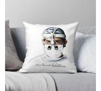 Grey's Anatomy Derek Shepherd Taie d'oreiller carrée en polyester lin velours créatif décoratif Housse de coussin de voiture 45 x 45 cm