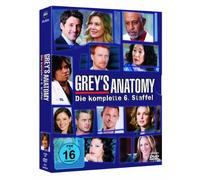 Greys Anatomy (Dvd) Kompl. Staffel 6 Min: 1009dd5.1ws 6dvds [Import Germany]