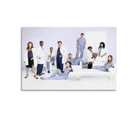 Grey's Anatomy TV Series Poster décoratif sur toile pour salon, chambre à coucher, art mural, impression photo, moderne, décoration de chambre familiale, 30 x 45 cm