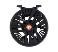 Greys Fin Moulinet à Mouche | Large Arbor | Eau Douce | Frein Disque Aluminium Di-Cast | Récupération Fluide Conversion Gauche/Droite | Poche de Protection | 7/8