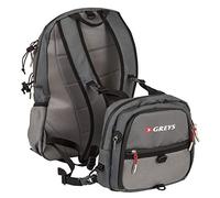 Greys Sac de poitrine Logo Waist Pack avec poche avant Gris